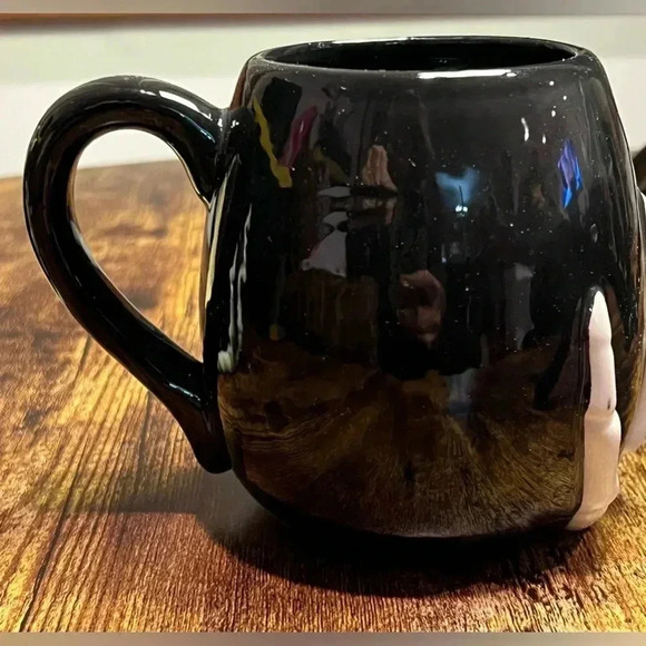 SET: 10 Strawberry Street | Skeleton Hand Ceramic Mugs - Picture 5 of 16